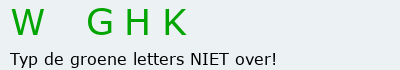 Bevestigingscode