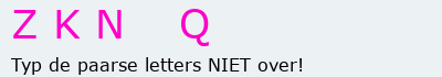 Bevestigingscode