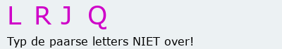 Bevestigingscode