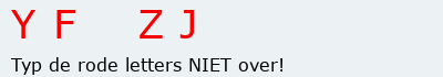 Bevestigingscode
