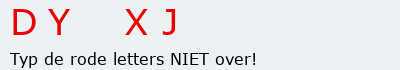 Bevestigingscode