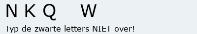 Bevestigingscode