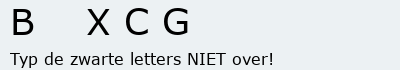 Bevestigingscode