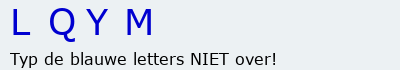 Bevestigingscode