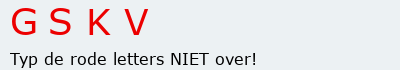 Bevestigingscode