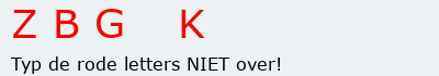 Bevestigingscode