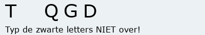 Bevestigingscode