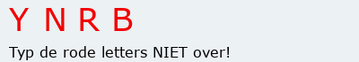 Bevestigingscode
