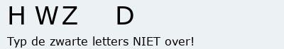 Bevestigingscode