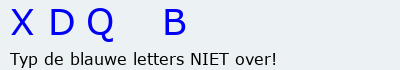 Bevestigingscode