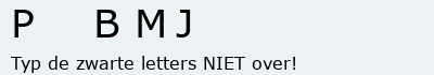 Bevestigingscode
