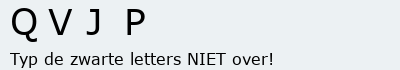 Bevestigingscode