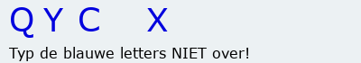 Bevestigingscode