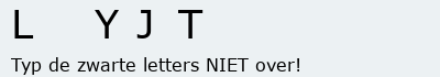 Bevestigingscode