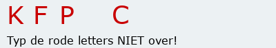 Bevestigingscode