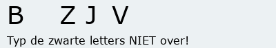 Bevestigingscode