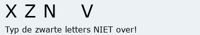 Bevestigingscode