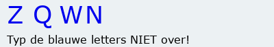 Bevestigingscode