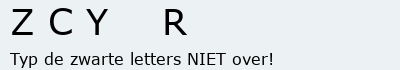 Bevestigingscode