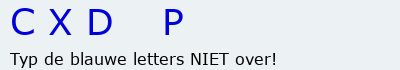 Bevestigingscode