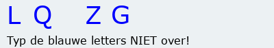 Bevestigingscode