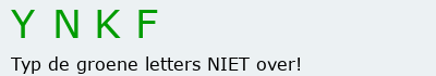Bevestigingscode