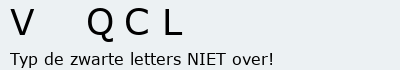 Bevestigingscode