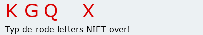 Bevestigingscode