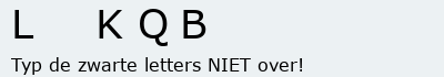 Bevestigingscode