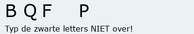 Bevestigingscode