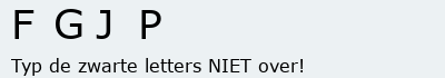 Bevestigingscode