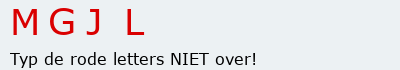Bevestigingscode