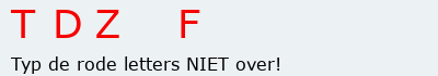 Bevestigingscode
