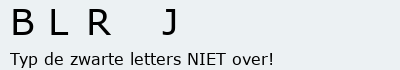 Bevestigingscode