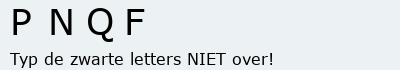 Bevestigingscode