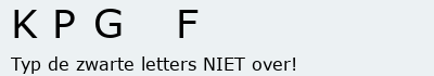 Bevestigingscode