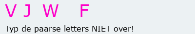 Bevestigingscode