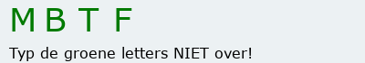 Bevestigingscode