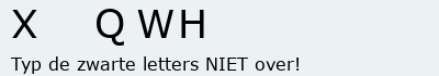 Bevestigingscode