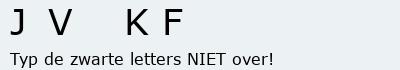 Bevestigingscode