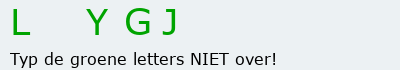 Bevestigingscode