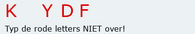 Bevestigingscode