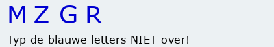 Bevestigingscode