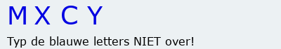 Bevestigingscode