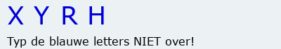 Bevestigingscode