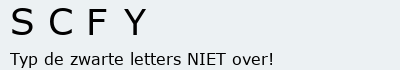 Bevestigingscode