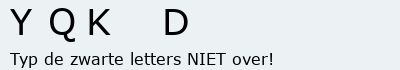 Bevestigingscode