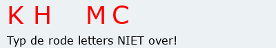Bevestigingscode