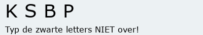 Bevestigingscode