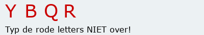 Bevestigingscode